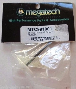 MEGATECH 56 Teeth 56T Tooth Gear Shaft MTC991001 Merlin Airplane RC Part NEW - Picture 1 of 1