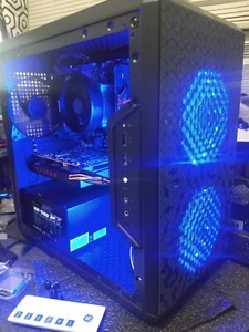 Gaming Computer PC Desktop AMD Ryzen 5600G 4.4Ghz Vega 7 Nvme SSD 500GB 16GB GTA - Picture 1 of 3