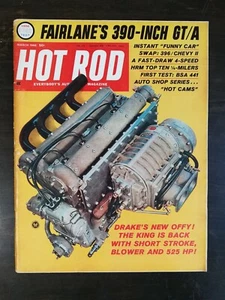 Hot Rod Magazine March 1966 - Ford Fairlane - Chevy II - BSA 441 Motorcycle - Picture 1 of 2