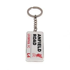 Llavero con letrero de calle en relieve Liverpool FC - Imagen 1 de 3