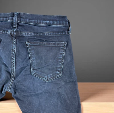 Pantalones de mezclilla Current Elliott para mujer 30 The Skinny Blue Note tobillo recortado 1968-0206 Foto 1 de 4