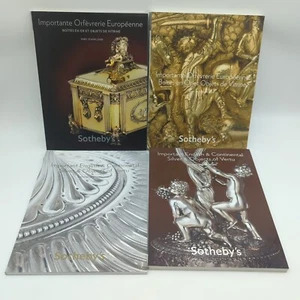 4x Sotheby's Auction Catalogues English Continental Silver,Objects Vertu 2008-09 - Picture 1 of 24