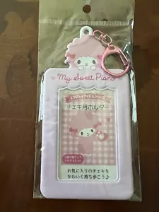 sanrio my sweet piano Id Photo Card Key Chain Kawaii - Picture 1 of 2