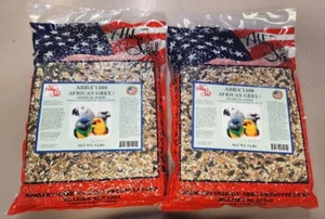 2X 5LBS BAGS OF ABBA 1400 AFRICAN GREY AND CONURE FOOD - Picture 1 of 2