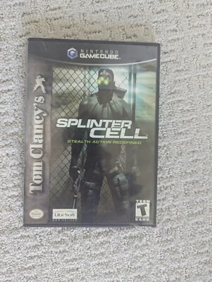 Nintendo GameCube Splinter Cell Stealth Action Redefined 2002 CIB - Image 1 of 2