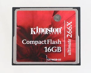 Kingston 16GB 266X CompactFlash CF Card memory ultimate - Picture 1 of 2