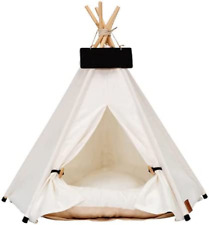 Pet Teepee for Small Dogs or Cats Portable Tent Puppy Sweet Bed Washable Dog or