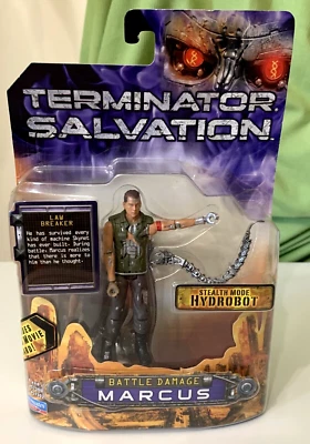 Figura Marcus Playmates 2009 - Terminator Salvation Battle Damage - Nunca abierta Foto 1 de 4