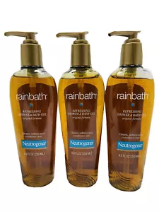 3 NEUTROGENA REFRESHING BATH GEL 8.5oz ORIGINAL - Picture 1 of 1
