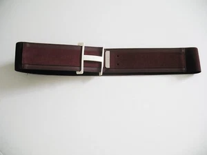 Lauren Ralph Lauren Womens Allington Stretch Belt Port Sz M - NWT - Picture 1 of 1