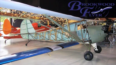 AERONCA "K" PLAN + PARTS PATTERNS for a COMET 54" Scale FF or RC Model Airplane - Image 1 of 4