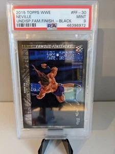 2015 Topps WWE Neville/Pac Famous Finishers Black Parallel 65/99 PSA 9 - Bild 1 von 4