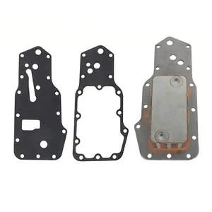 3pcs Oil Cooler w/ Gaskets For Dodge Cummins 5.9L 6B 6BT 1989-1997 3911940 - Picture 1 of 10