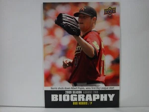 2010 Upper Deck Season Biography Bud Norris #SB-136 - Picture 1 of 2