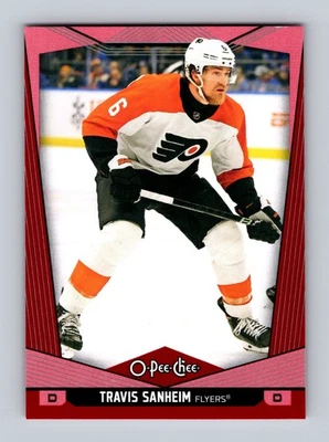2024-25 O-Pee-Chee Red Border #124 Travis Sanheim Philadelphia Flyers - Image 1 of 2