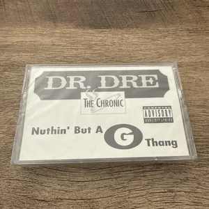 DR DRE Cassette Tape NUTHIN BUT A G THANG 1993 Maxi Single Rap Hip Hop Rare - Picture 1 of 10