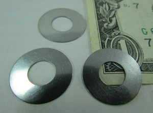 100 Pcs Steel Shim/Spacer Washers .707" OD x .314" ID x .010" Thick Valving Disc - Picture 1 of 11