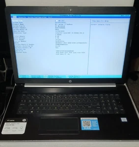HP Laptop 17-by0xxx 17" Core i5-8250U 1.6GHz 4GB RAM - Zdjęcie 1 z 11