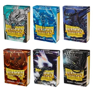 Dragon Shields 60CT Piccole Maniche Giapponese YuGiOh Dimensioni Coperta Classiche - Foto 1 di 19