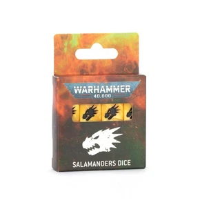 SALAMANDERS DICE - WARHAMMER 40K - 55-63 - NEW - Picture 1 of 1
