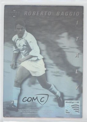 Mundial 94 1993 vista previa hologramas estrella inglesa/española Roberto Baggio Foto 1 de 2