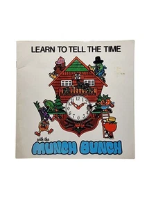 Learn To Tell The Time With The Munch Bunch Paperback 1982 - Picture 1 of 7