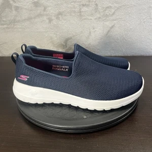 Skechers Go Walk Joy Damenschuhe marineblau Größe 9 Weite bequeme Freizeit-Slipper - Bild 1 von 11