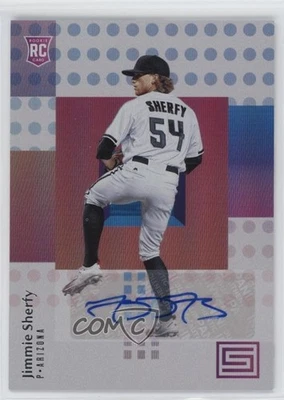 2018 Panini Chronicles Status Auto Jimmie Sherfy #25 Rookie Auto RC - Image 1 of 2