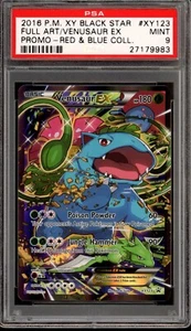 2016 Pokemon XY Black Star Promo #XY123 Venusaur EX PSA 9 Mint - Picture 1 of 3
