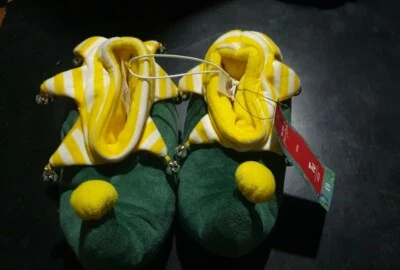 Unisex Garden Shoes/pixie slippers,bnwt,10,dress Up costume/fancy dress/book Day - Image 1 of 4