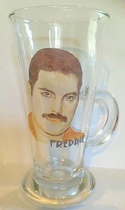 FREDDIE MERCURY LATTE COFFEE GLASS Queen - Picture 1 of 1