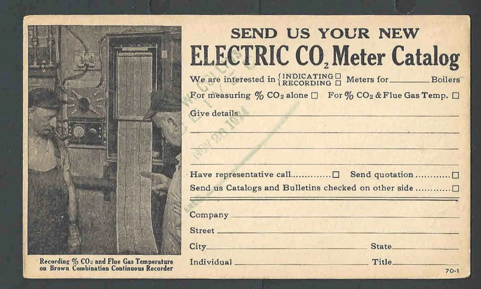 Ca 1922 Brown Instrument Co Has Gauges Thermometers Etc Catalogs Phila Pa - Image 1 of 1