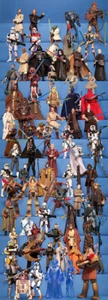STAR WARS - ROTS - Episode 3 - Große Figurensammlung von Hasbro - anschauen - Bild 1 von 1