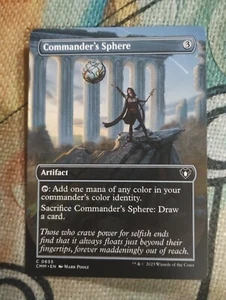 Commander's Sphere BORDERLESS - Commander Masters - NM Magic: The Gathering MTG - Bild 1 von 1