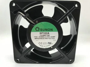 1 PCS SUNON fan SP102A 1123MBT.GM 115V-50/60Hz 0.17/0.16AMP 12038 12cm - Picture 1 of 3