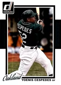 2014 Donruss #155 Yoenis Cespedes Oakland Athletics - Picture 1 of 1
