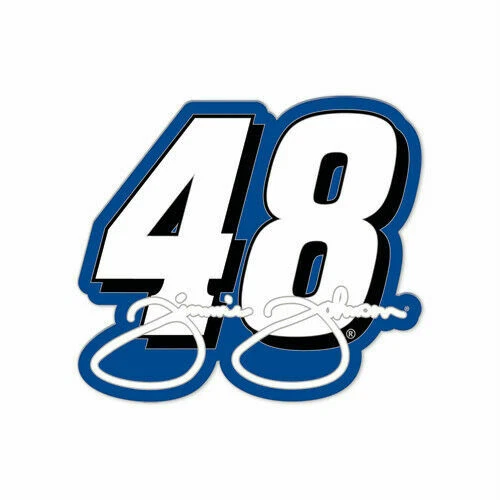 JIMMIE JOHNSON #48 WINCRAFT TEAM LOWES NASCAR RACING PIN COLLECTOR NEW - Image 1 of 1