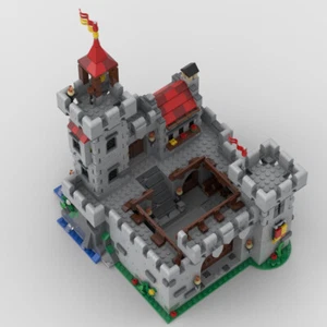 MOC-159182 Castle with Royal Bedroom, Weapons Room and Watchtower 1516 Pieces - Picture 1 of 3