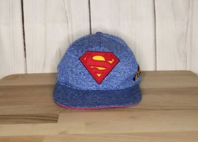 Gorra Superman Snapback Niños Gorra Ajustable OSFM Azul Foto 1 de 4