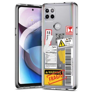 TalkingCase Slim Case for Motorola One 5G Ace, Glass Collage Print, USA - Picture 1 of 7