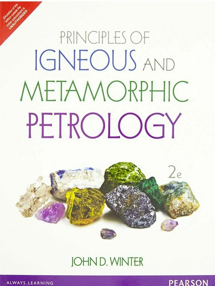 Principles of Igneous and Metamorphic Petrology by Winter 2e INTERNATIONAL Ed - Image 1 of 1