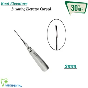 Zahnextraktion Dental Wurzelaufzüge Luxating Curved 2mm Chirurgische Instrumente - Bild 1 von 4