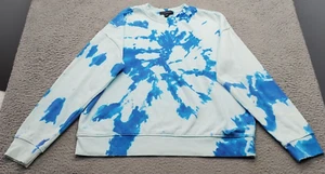 Sudadera Primark Mujer Mediana Multi Tie Dye Forrada de Vellón Cuello Redondo Pullover - Imagen 1 de 6