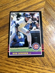 Bob Dernier 1985 Donruss #510 Chicago Cubs - Picture 1 of 3