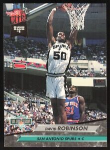 1992-93 Upper Deck Dunk Rank #1 David Robinson #201 San Antonio Spurs