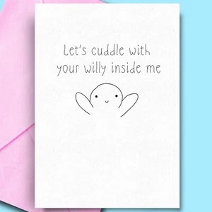 Birthday Card For Husband Fun Humour Cheeky Cards For Boyfriend Partner Fiance - Picture 1 of 3