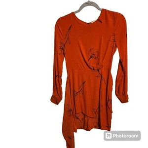 Astr The Label Asymmetrical Size S Red Black Fairy Goth Whimsical - Picture 1 of 6