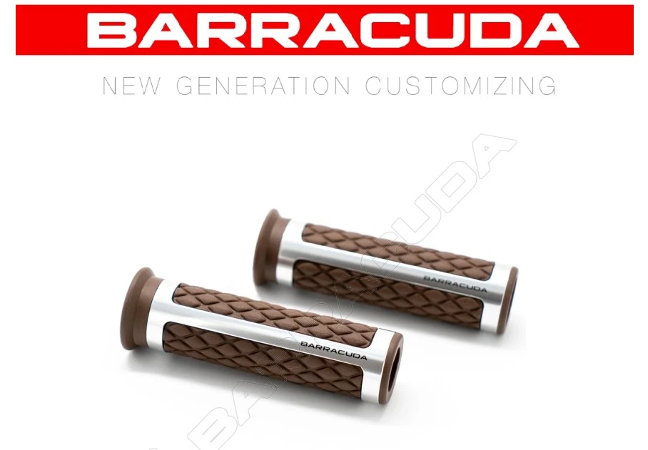 BARRACUDA MANOPOLE CLASSIC MARRONE ARGENTO UNIVERSALI - Immagine 1 di 1