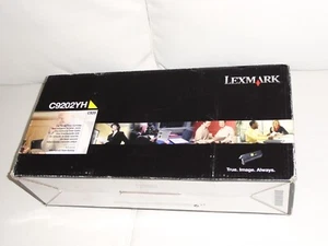 Original Lexmark C9202YH Tonerkassette Gelb - Fabrikversiegelt Neu - Bild 1 von 4