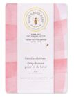 Burts Bees Baby Pattern Fitted Crib Sheet Organic Cotton - Buffalo Check Blossom